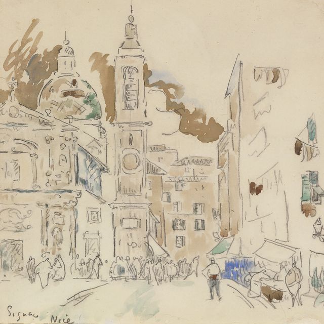 Paul Signac — Конечно, Салея, Ницца