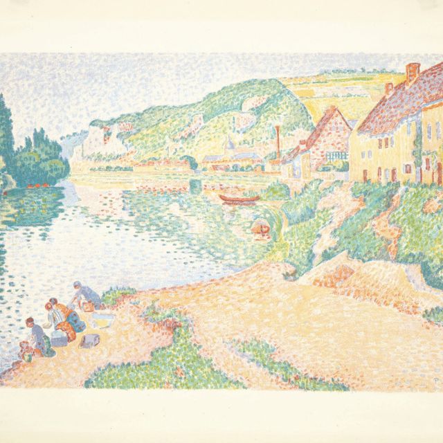 Paul Signac — Лес Андели