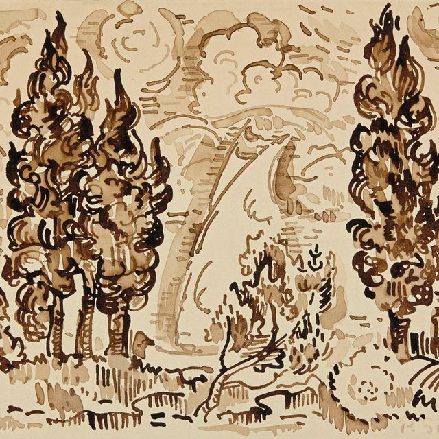 Paul Signac — Кипрские острова на берегу моря