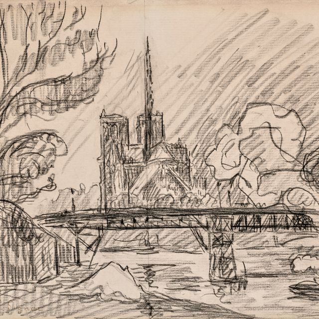 Paul Signac — Париж. Собор Парижской Богоматери