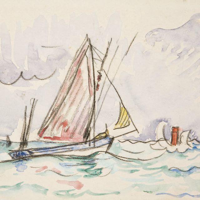 Paul Signac — Ле-Трие, Бретань