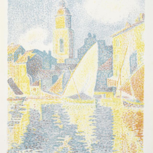Paul Signac — Сен-Тропе: Ле-Порт (Корнфельд и Вик, 19)