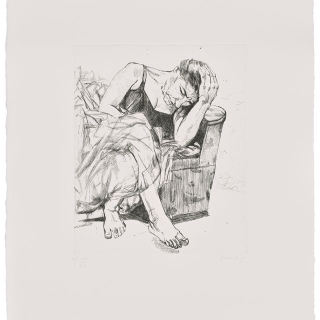 Paula Rego — Туман II, от: Ведьмы Пендла