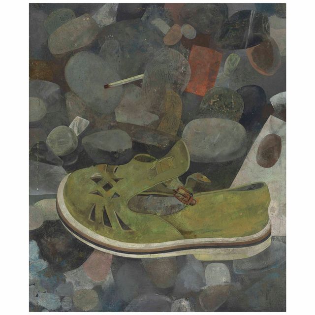 Peter Blake — Обувь на пляже в Ницце
