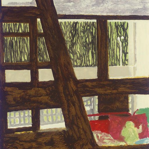 Peter Doig — Краткий интерьер 2 (Кабинет для бетонной кабины)