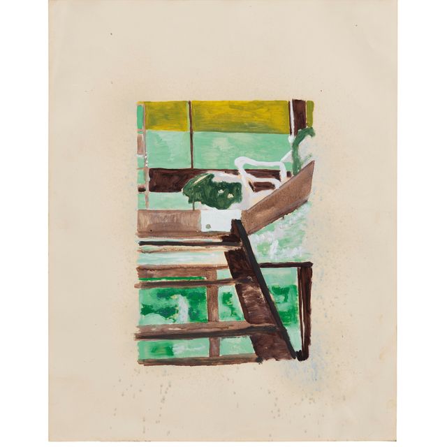Peter Doig — Краткий интерьер - Unite d'habitation