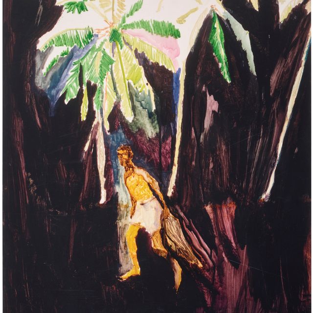 Peter Doig — Рыбак из Черных пальм