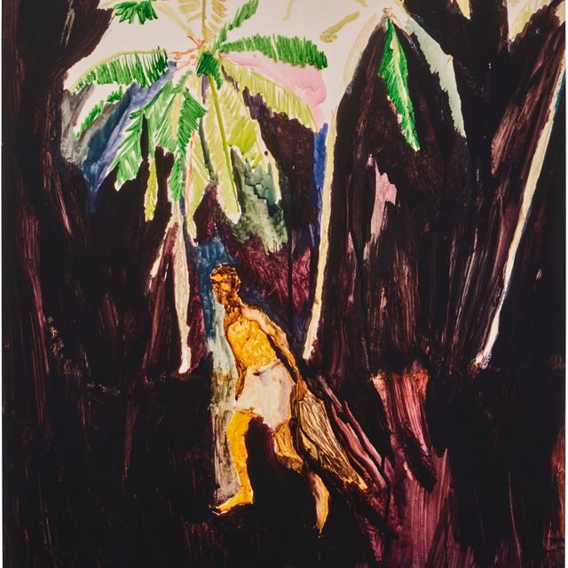 Peter Doig — Рыбак из Черных пальм