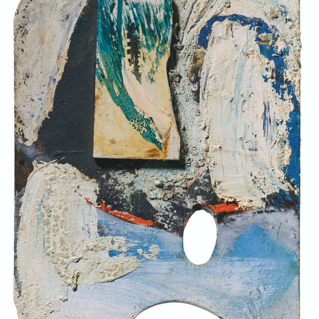 Peter Lanyon — Без названия (палитра)