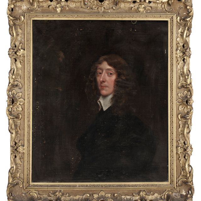 Peter Lely — Портрет джентльмена, традиционно идентифицируемого как Джеймс Хэй, 2-й граф Карлайл (1612-1660), поясной, в черном цвете