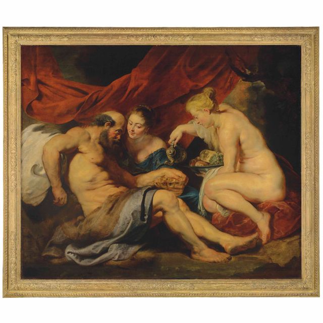 Peter Paul Rubens — Лот и его дочери