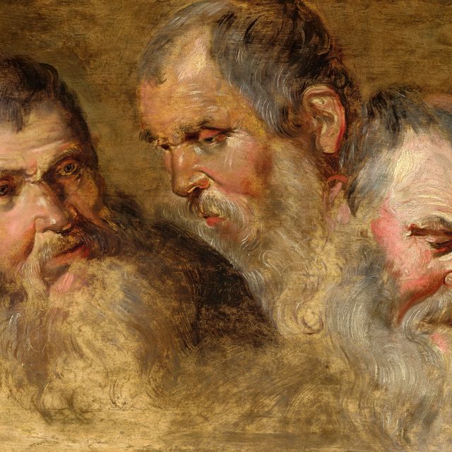 Peter Paul Rubens — Три портрета бородатого мужчины