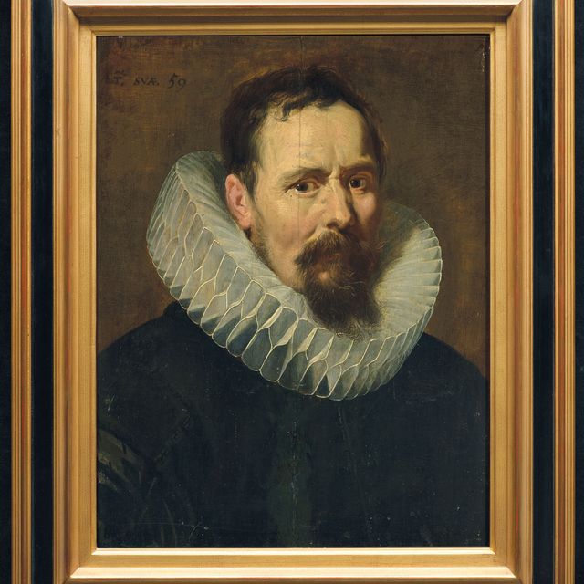 Peter Paul Rubens — Портрет человека на колеретте
