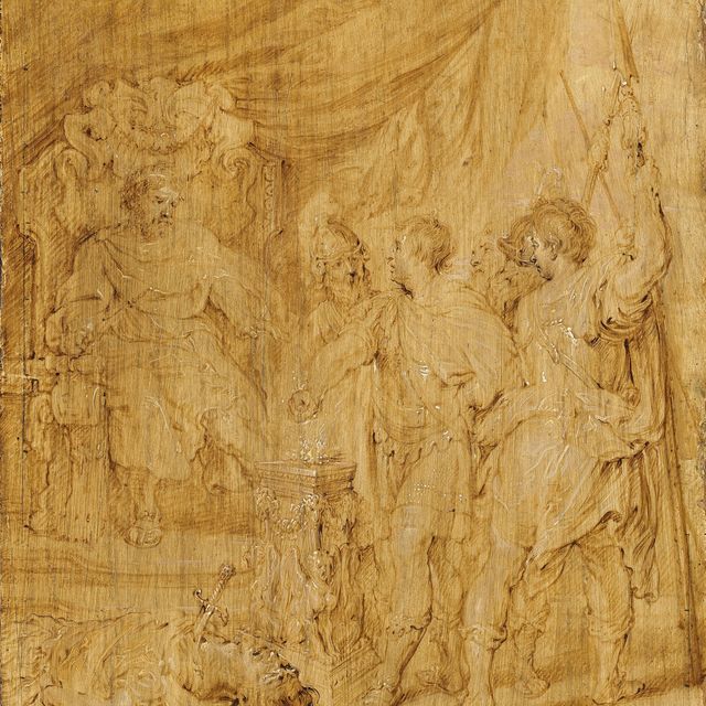 Peter Paul Rubens — Стойкость Сцеволы в Брунее