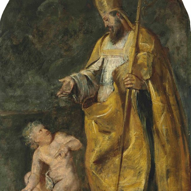 Peter Paul Rubens — Видение святого Августина