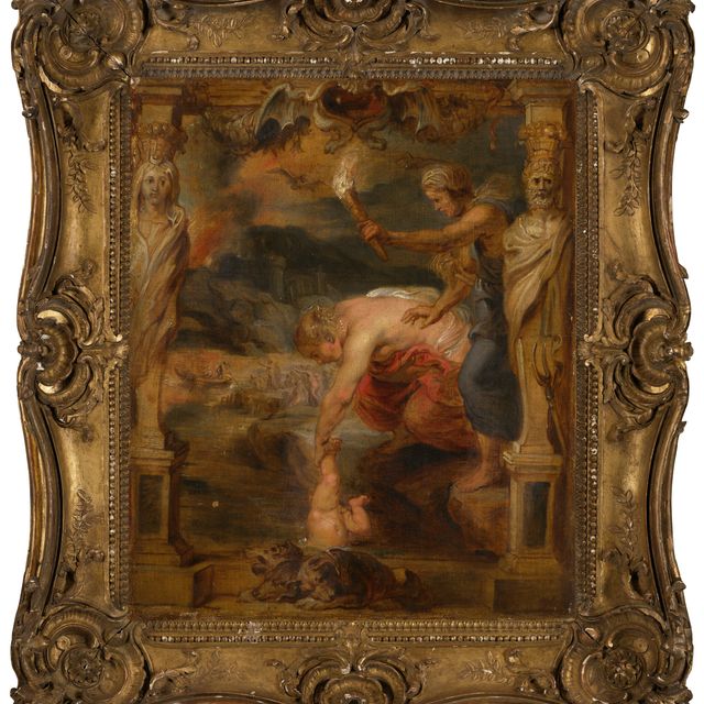 Peter Paul Rubens — Фетида окунает младенца Ахилла в реку Стикс