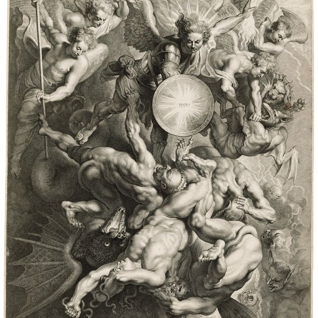 Peter Paul Rubens — Святой Михаил сражается с мятежными ангелами