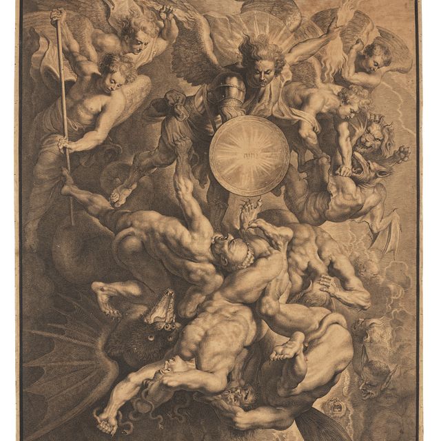 Peter Paul Rubens — Святой Михаил сражается с мятежными ангелами