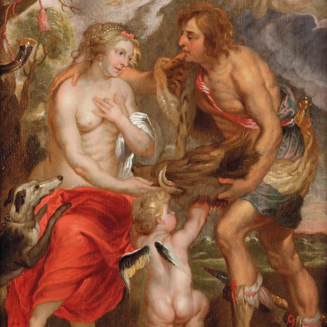 Peter Paul Rubens — Мелеагр дарит Аталанте голову вепря