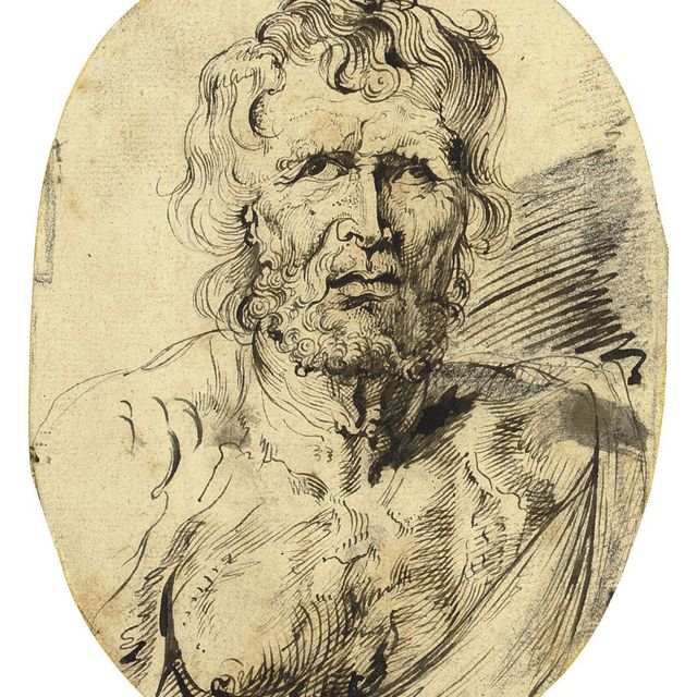 Peter Paul Rubens — Портретный бюст Сенеки