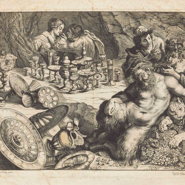 Peter Paul Rubens — Бахус и пьяный Силен