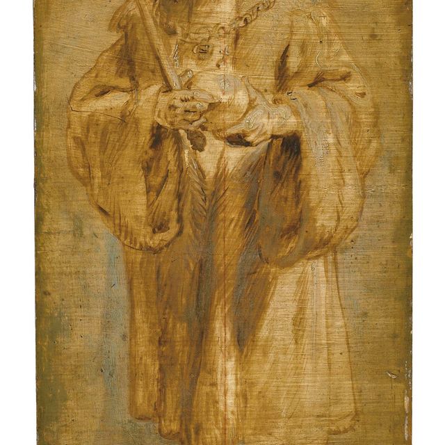 Peter Paul Rubens — Фридрих III, император Священной Римской империи германской нации, модель для статуи