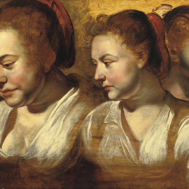 Peter Paul Rubens — Три исследования молодой женщины
