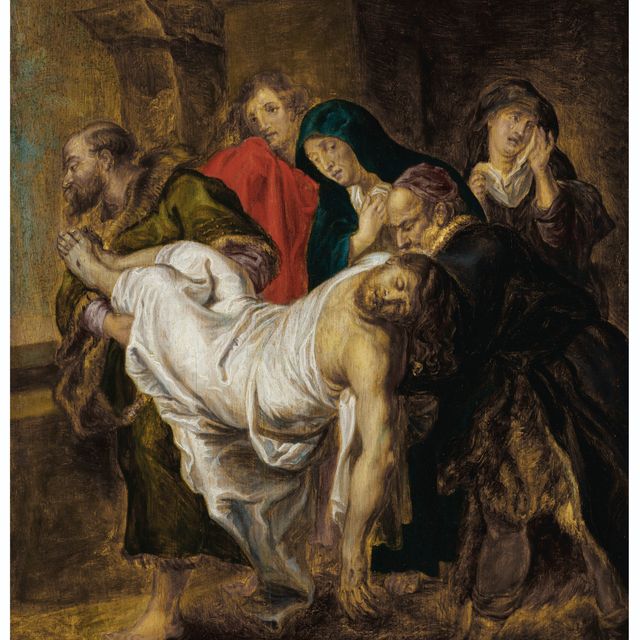 Peter Paul Rubens — Христа отнесли ко гробу