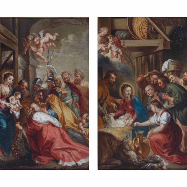 Peter Paul Rubens — Поклонение волхвов и поклонение пастухов