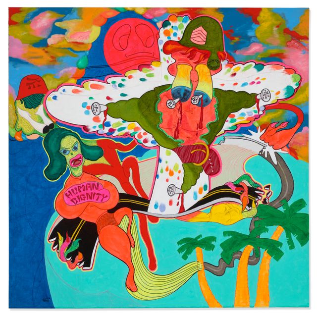 Peter Saul — Человеческое достоинство