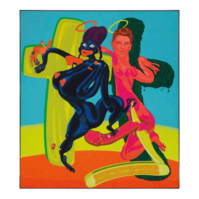 Peter Saul — История расовой ненависти