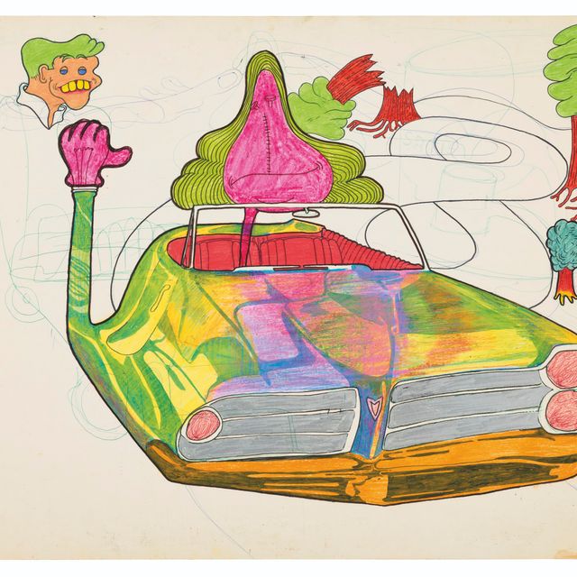 Peter Saul — Без названия (конвертируемый)