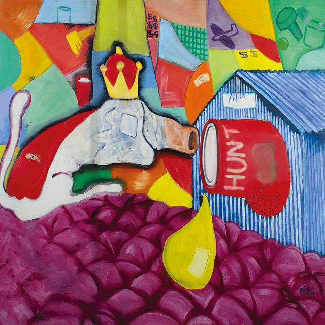 Peter Saul — Собака