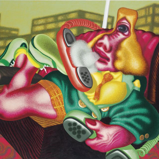 Peter Saul — Деловая женщина