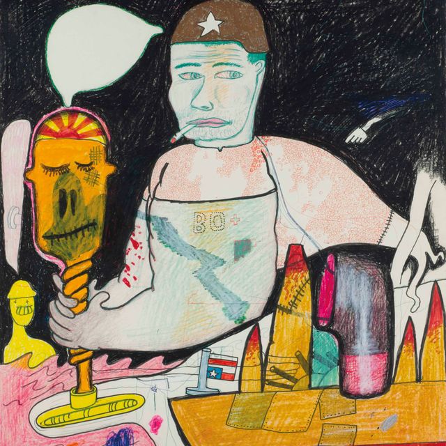 Peter Saul — Незарегистрированный (GI & Ship)