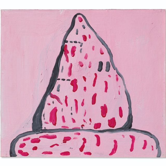 Philip Guston — Без названия (Красное пятно)