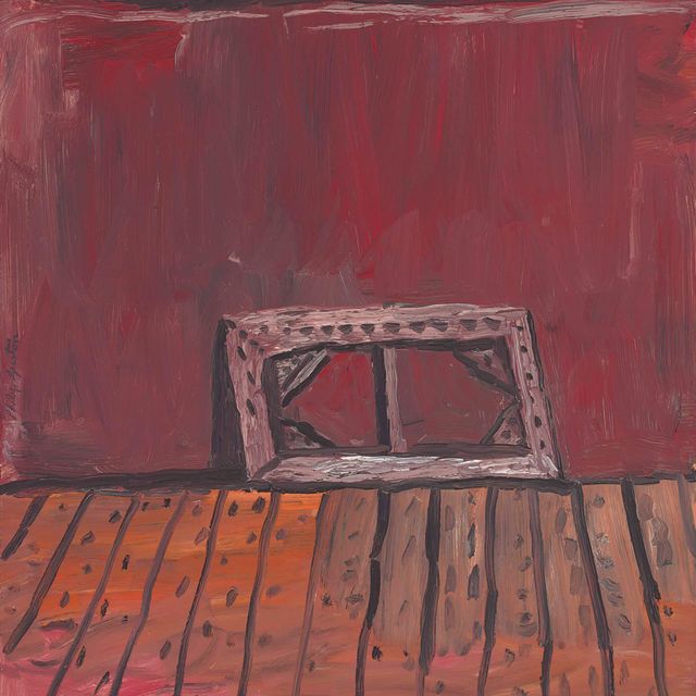Philip Guston — Картина на полу