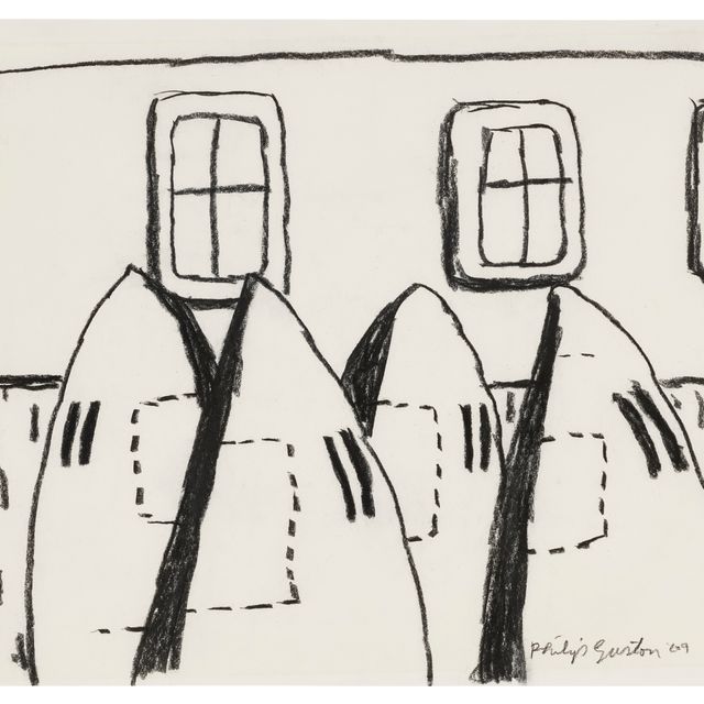 Philip Guston — Внутри