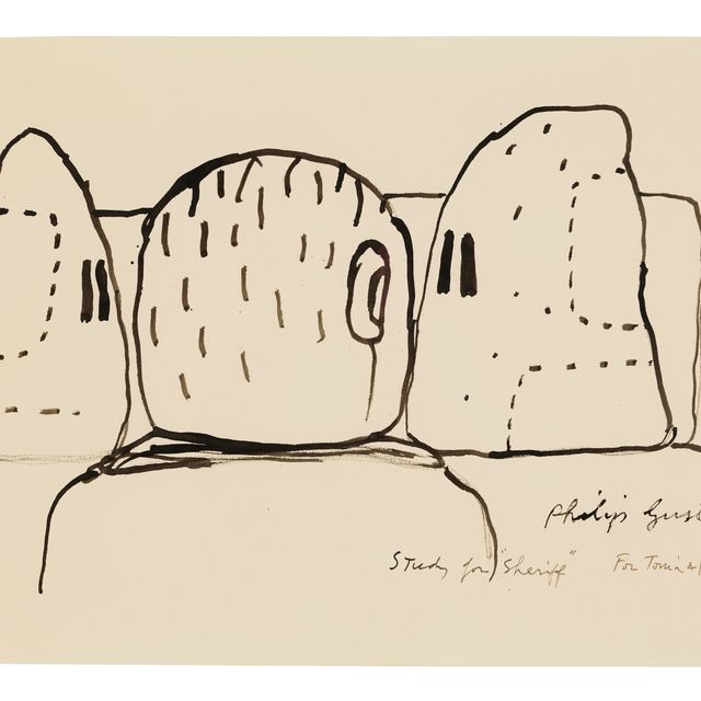 Philip Guston — Учеба на шерифа