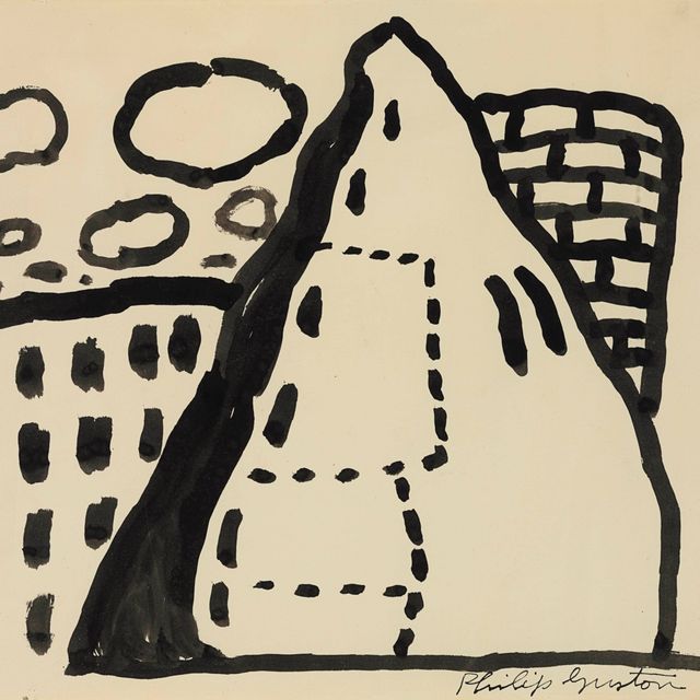 Philip Guston — Без названия (Худ.)
