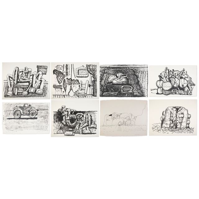 Philip Guston — Gemini G.E.L. Сет 1