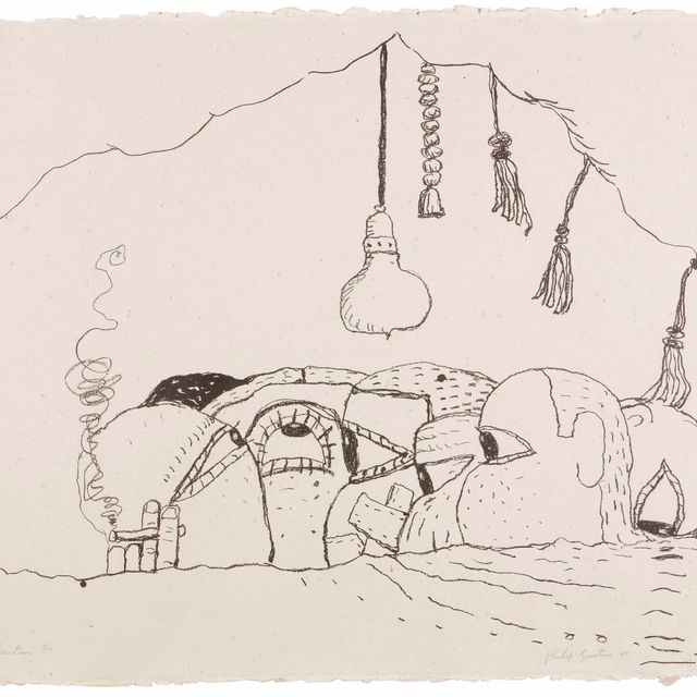 Philip Guston — Занавес