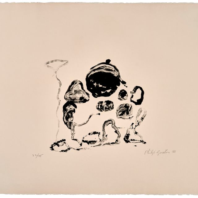 Philip Guston — Три гравюры художника