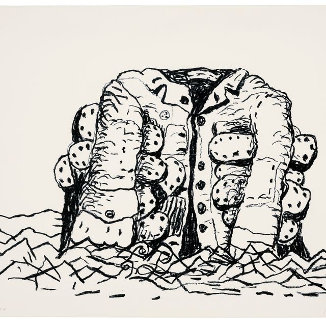 Philip Guston — Пальто