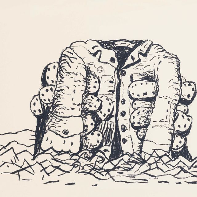 Philip Guston — Пальто