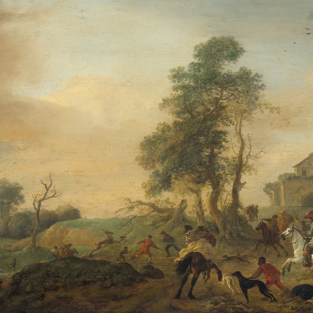 Philips Wouwerman — Охота на оленя
