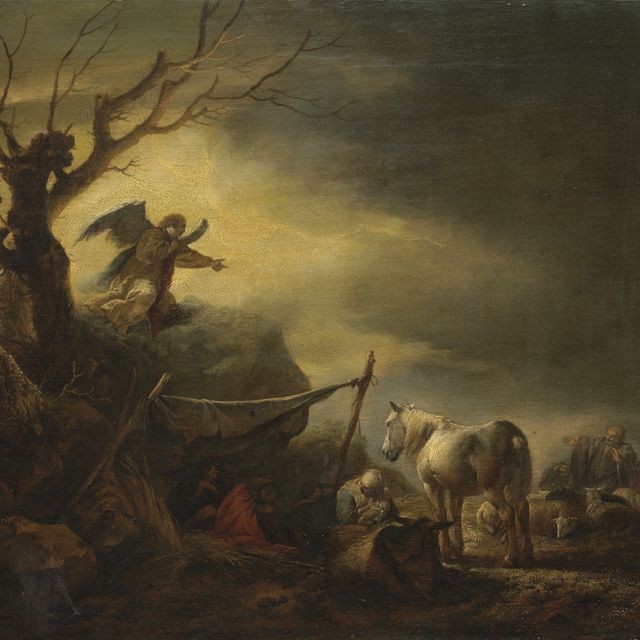 Philips Wouwerman — Благовещение пастухам