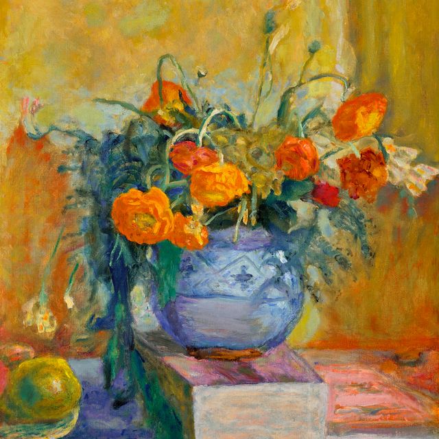 Pierre Bonnard — Воссоединения с голубой вазой