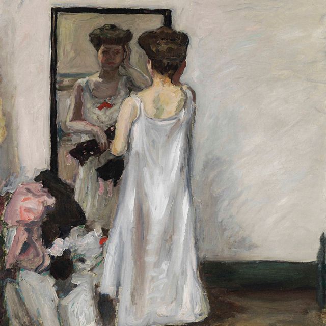 Pierre Bonnard — Полу-дезабилье, девон ла глас