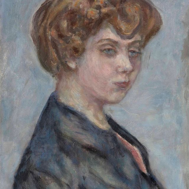 Pierre Bonnard — Портрет молодой женщины, нежно-голубой